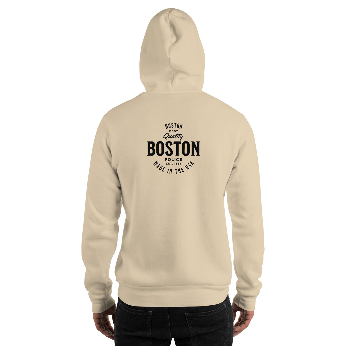 Blue line with line on wrist (Unisex Hoodie)