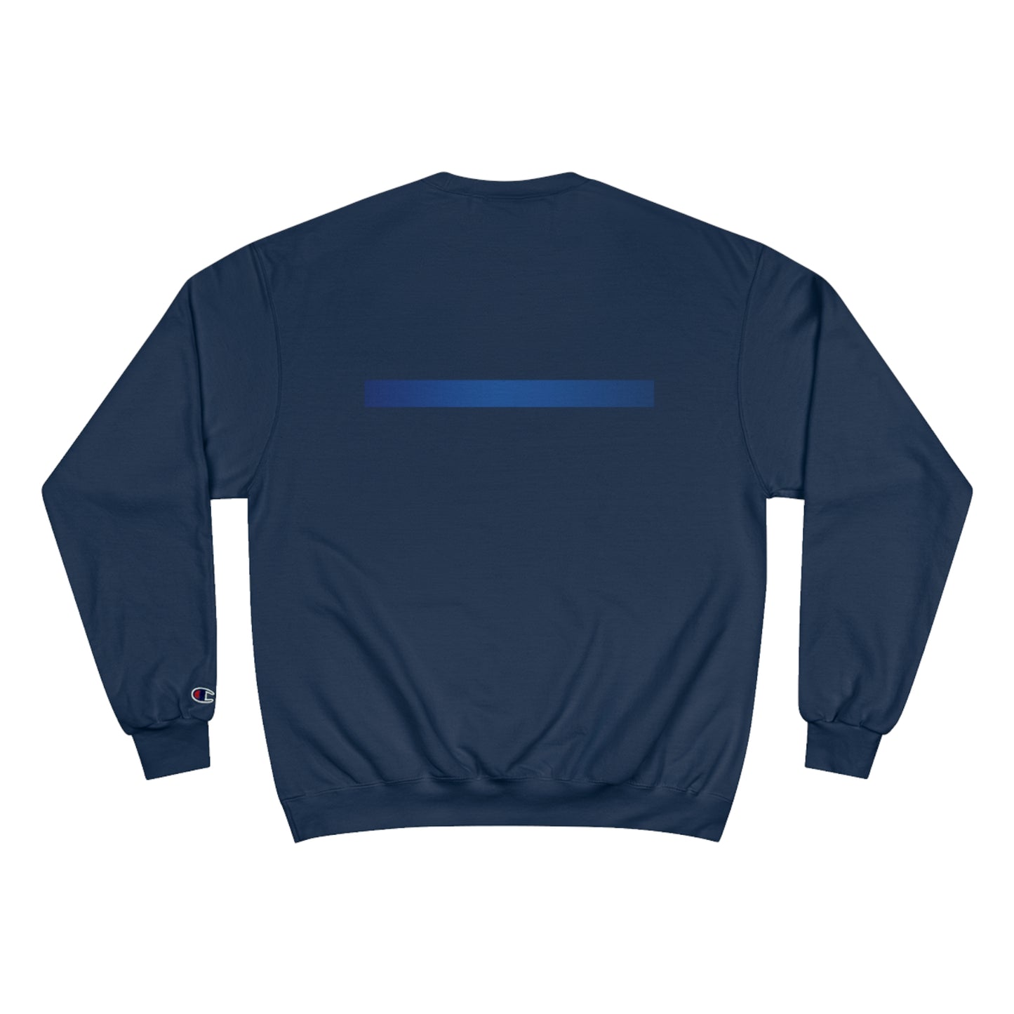 Boston Police (american flag /blue line) EST. 1854 Champion Sweatshirt (white writing)