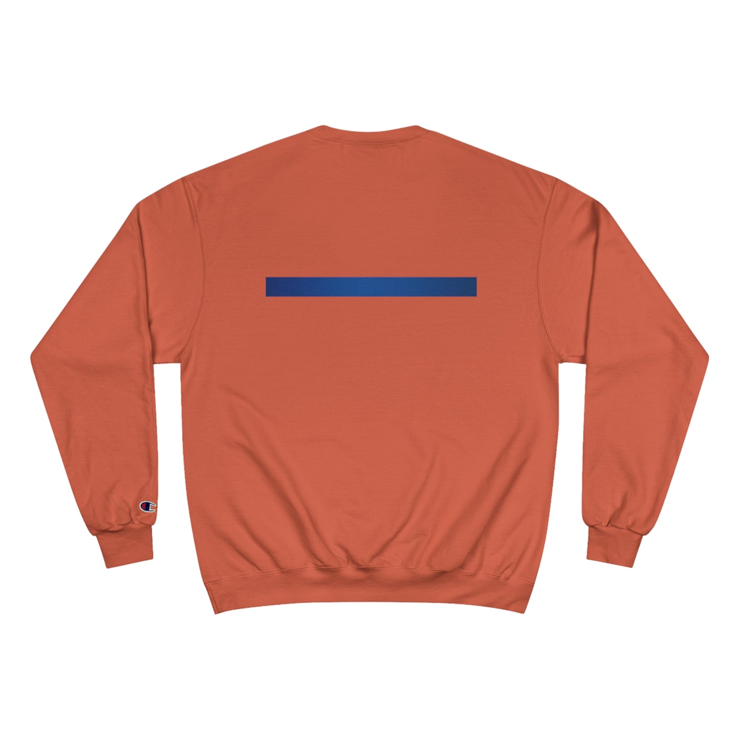 Boston Police (american flag /blue line) EST. 1854 Champion Sweatshirt (white writing)