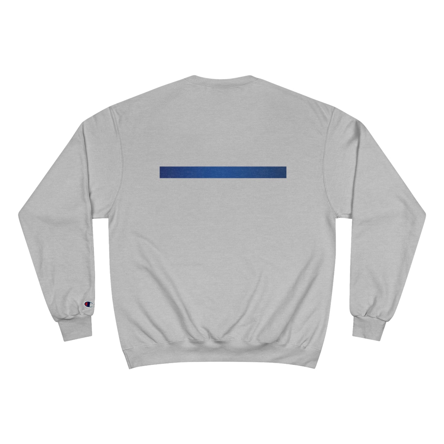 Boston Police (american flag /blue line) EST. 1854 Champion Sweatshirt (white writing)