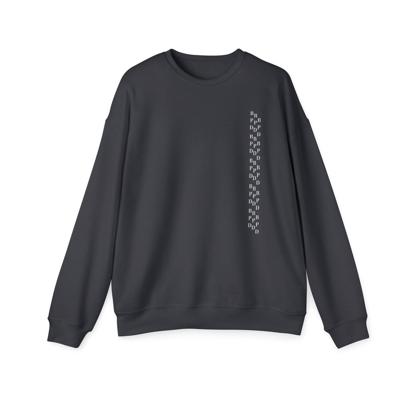 BPD Unisex Drop Shoulder Sweatshirt (white writing)