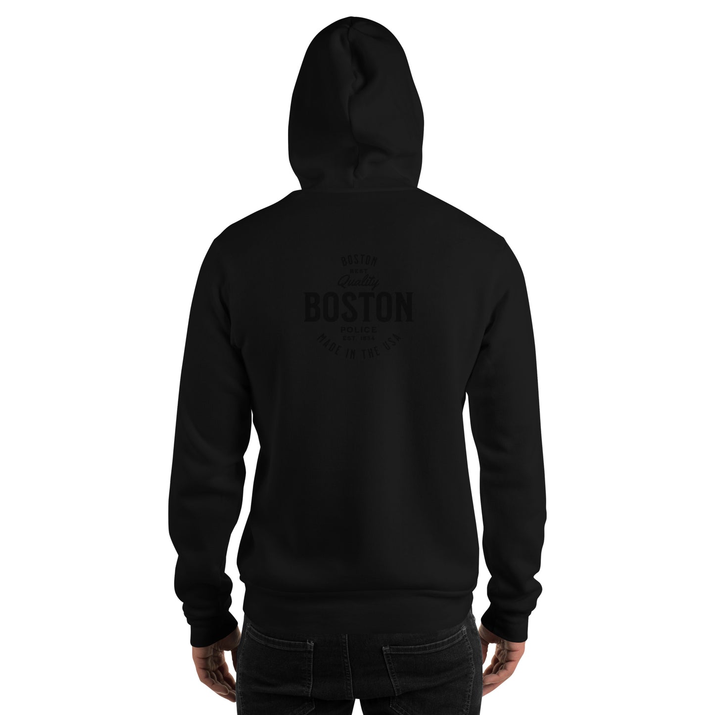 Blue line with line on wrist (Unisex Hoodie)