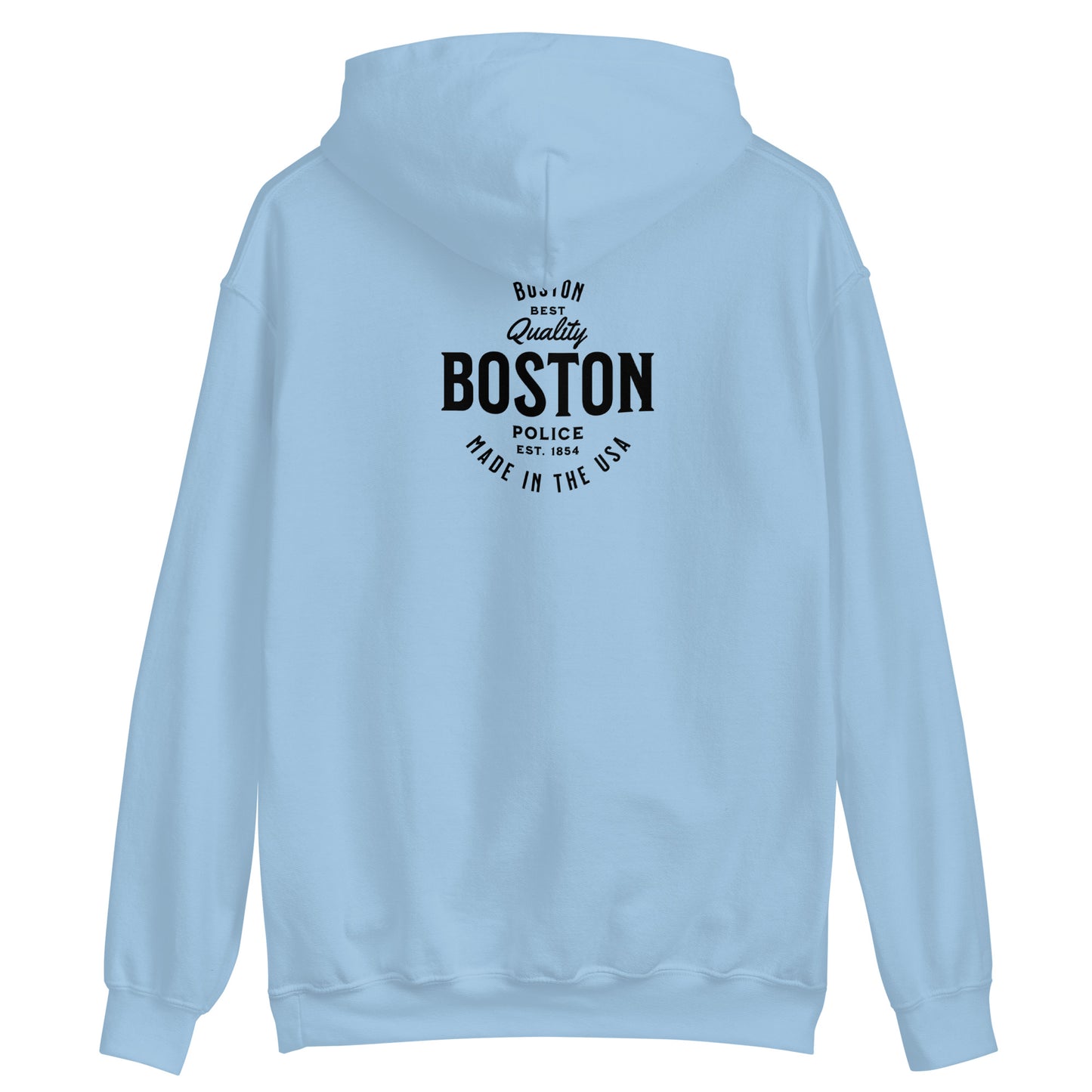 Quality Stamp BPD Embroidered (front and back) Unisex Hoodie