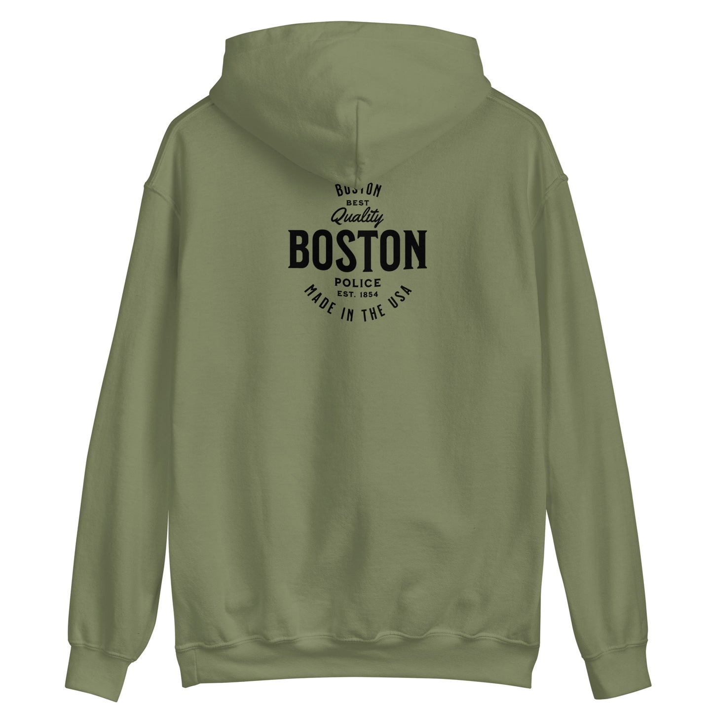 Quality Stamp BPD Embroidered (front and back) Unisex Hoodie