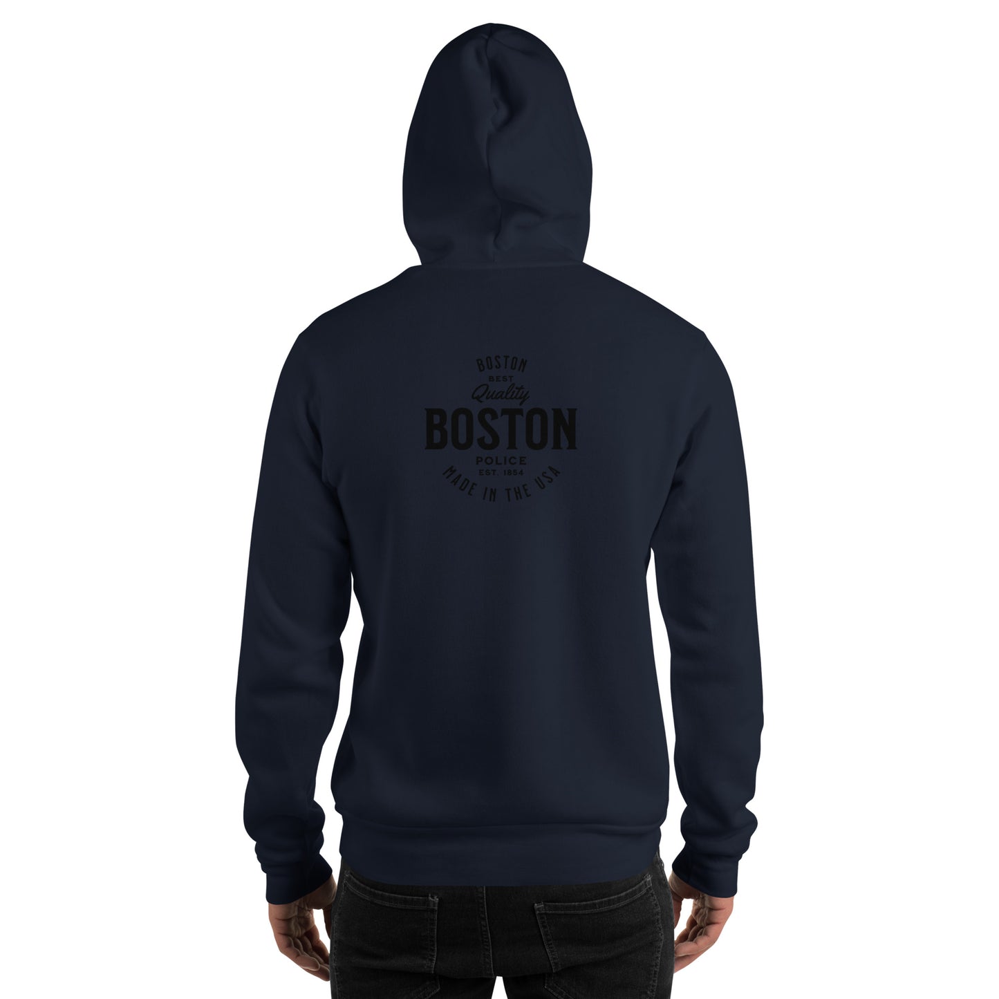 Blue line with line on wrist (Unisex Hoodie)