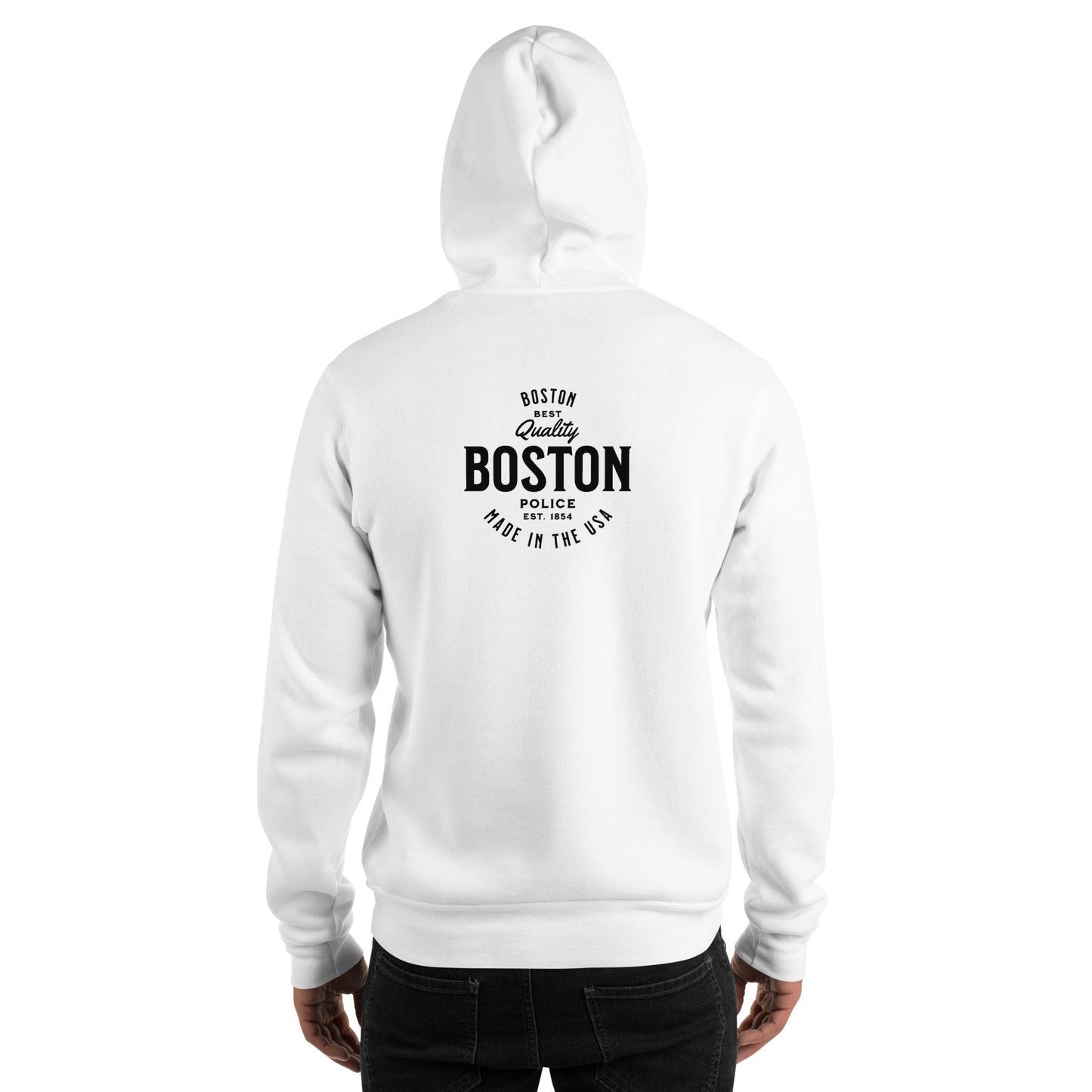 Blue line with line on wrist (Unisex Hoodie)