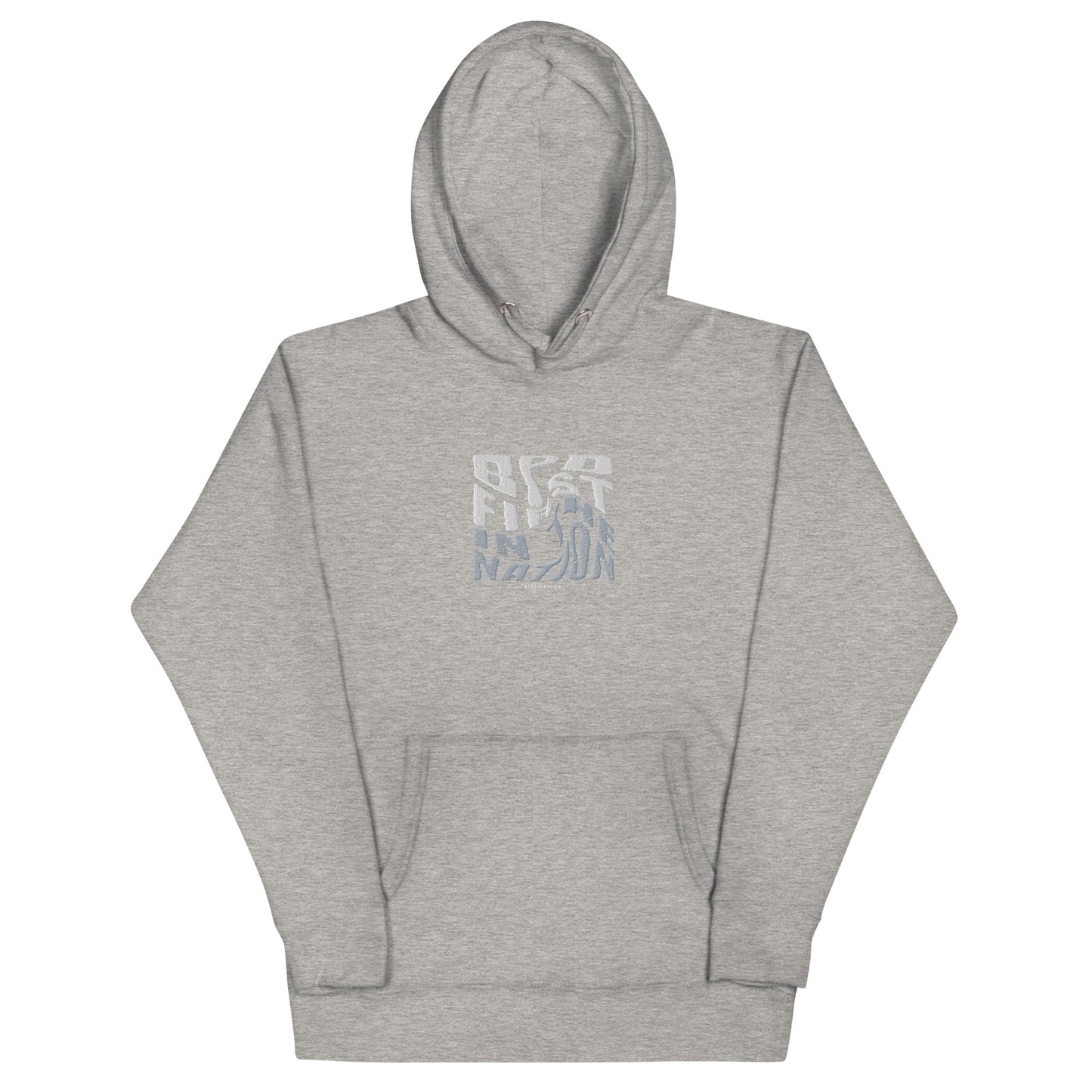 First in the Nation Gold and Grey Embroider Unisex Hoodie