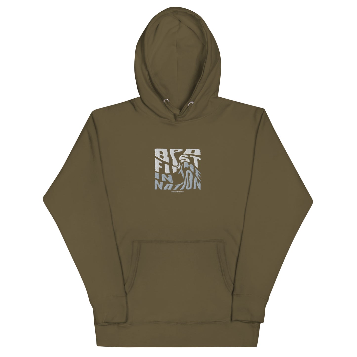 First in the Nation Gold and Grey Embroider Unisex Hoodie