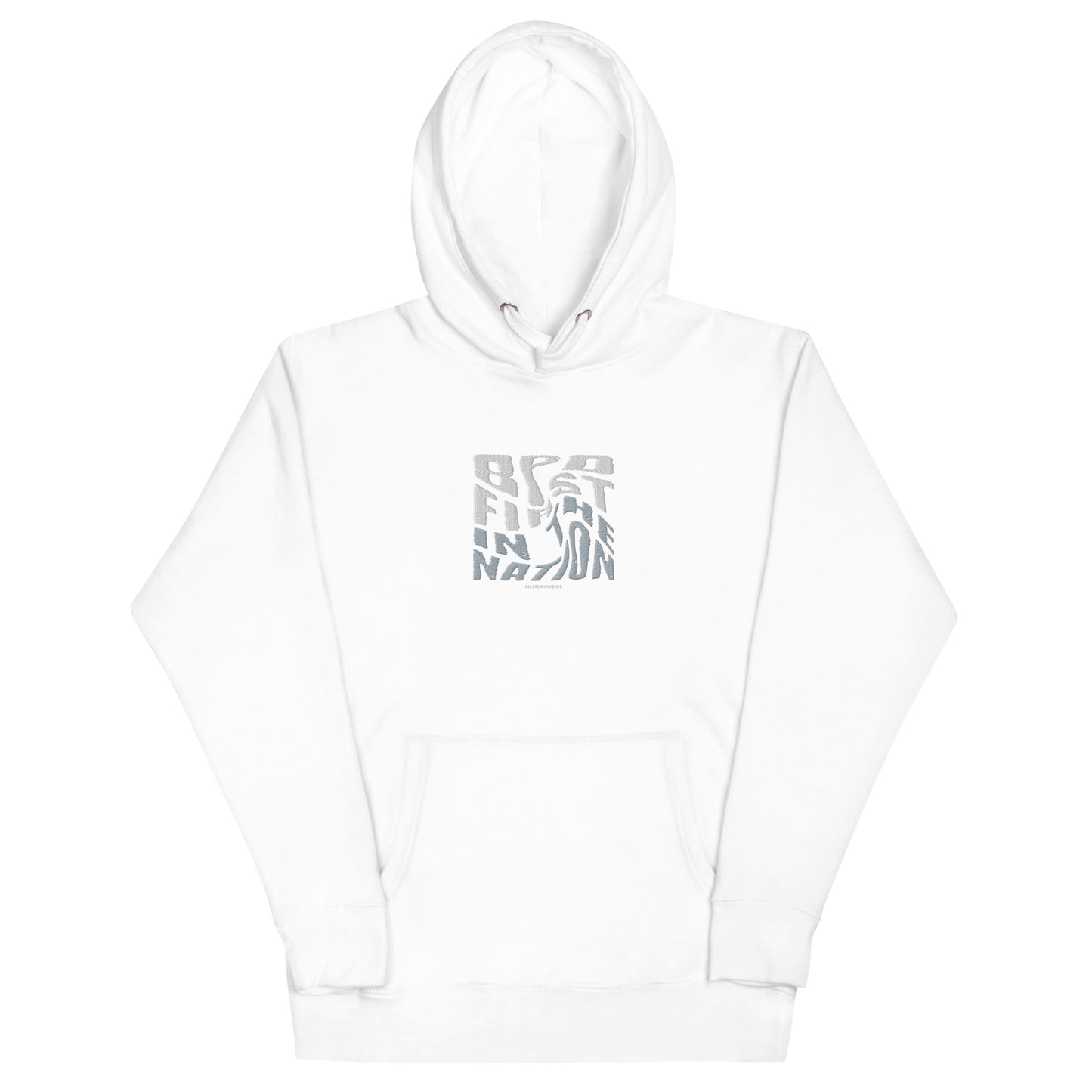 First in the Nation Gold and Grey Embroider Unisex Hoodie